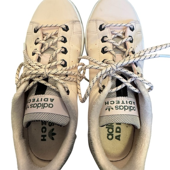 Adidas Aditec Women's leather low top Pink Sneakers sz6 - Picture 5 of 9